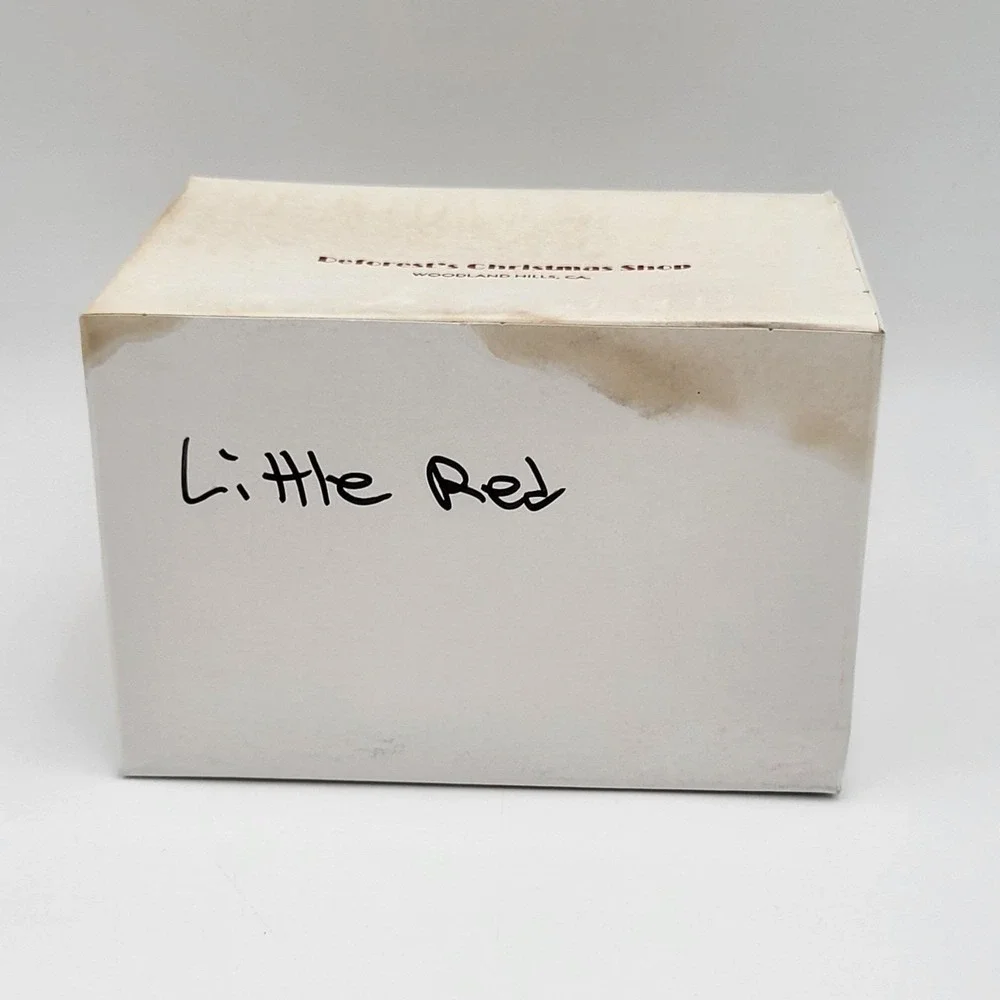 1995 Christopher Radko Little Red Magic Glass Christmas Ornament~ New Sealed!
